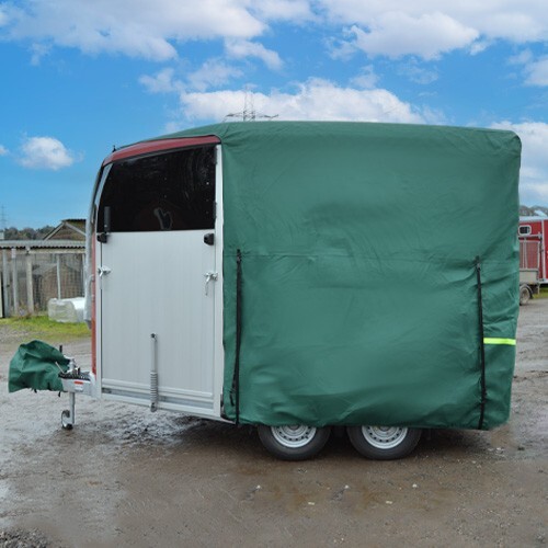 Horse box cover tow - +,