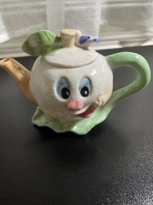 Charming,Novelty Crazy Fruit Character Miniature Teapots.