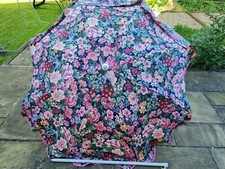 Vintage Retro Floral Parasol
