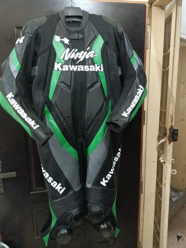 Kawasaki ninjia leather suit - leather,