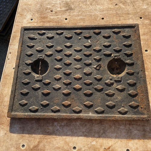 Cast iron manhole - cast,