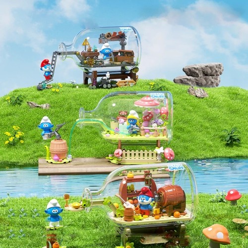 The smurf movie building - movie,