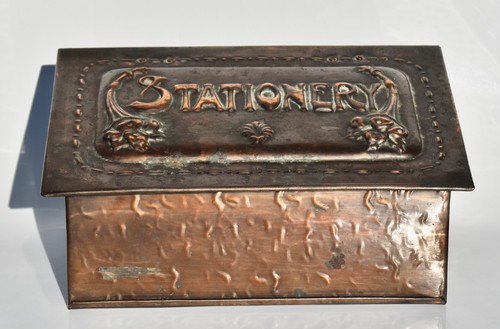 Large art nouveau - art, copper