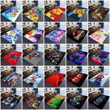 Kids Cartoon 3D Non-Slip Floor Rugs Bedroom Living Room Mats Carpet Doormat Gift