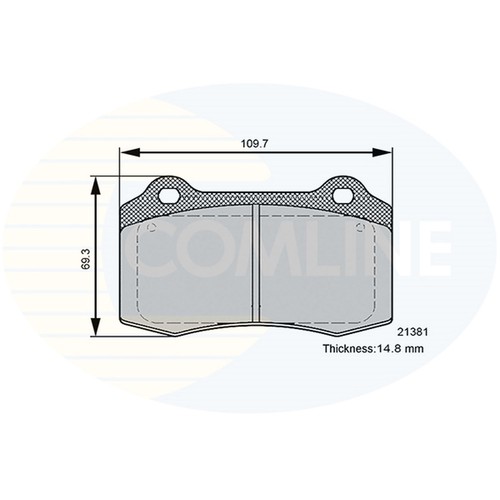 Brake pads set for ferrari - ferrari, 360
