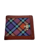 Vivienne Westwood Bi-fold Wallet Leather BRW Plain Women's