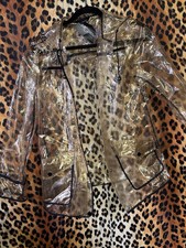 Gold Metallic Sparkle Clear