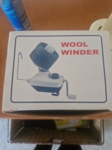 Wool winder never - wool, used