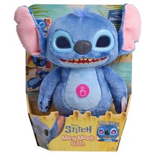 Just Play Disney Stitch Many Moods of Stitch Interactive Feature Plush Soft Toy
