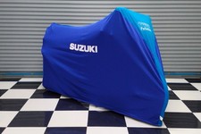 TYGA indoor bike cover / dust cover Blue / light blue Suzuki RGV GSXR RG