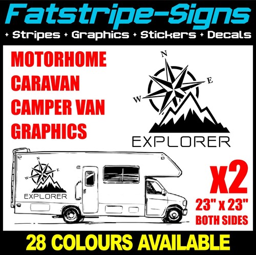 Motorhome caravan graphics - motorhome,