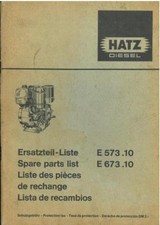 Hatz Engine E573.10 & E673.10