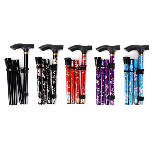 Walking stick cane folding and - walking,