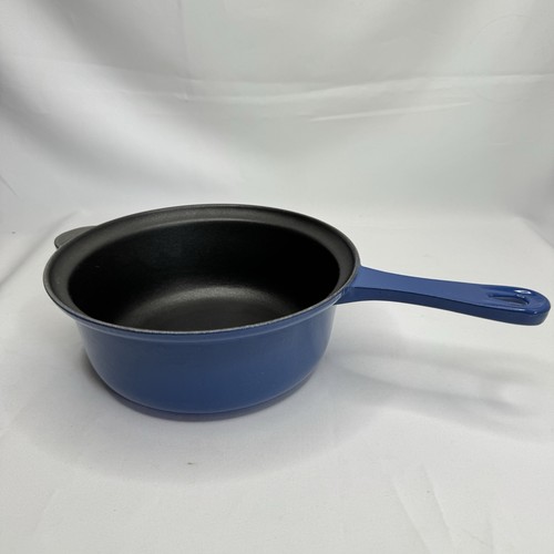 Creuset blue enamel - le,