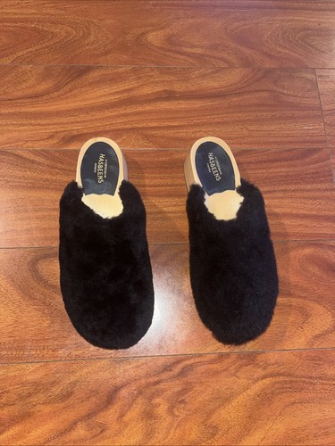 Swedish hasbeens fluff clogs - fluff,