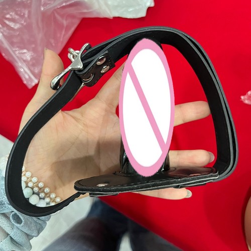 Leather silicone penis - leather,