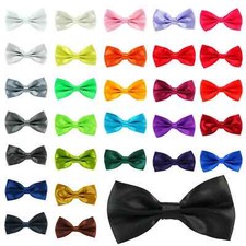 Kids Plain Bow Tie Children