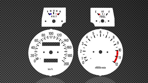 Speedometer discs fits yamaha - discs,