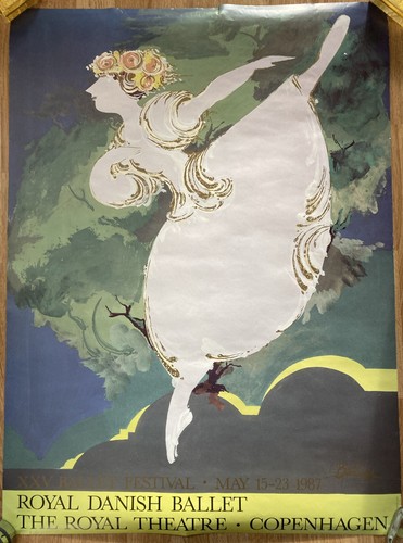 Vintage bjorn wiinblad - bjorn, poster