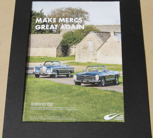 Original magazine advert
