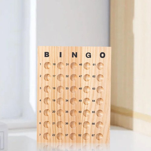 Wooden bingo masterboard - wooden,
