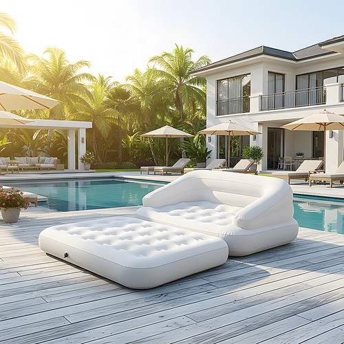 Single double inflatable - single/double, sofa