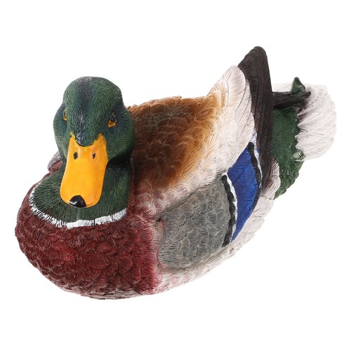 Floating duck house - duck, pond