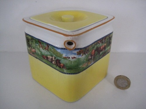 Vintage yellow the cube - vintage,