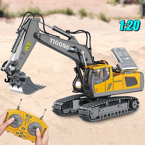 Remote control excavator - control, rc
