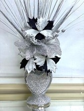 Crushed Diamond Vase With