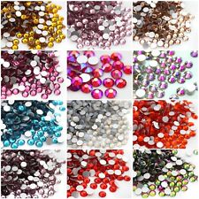 1440pcs Glitter Nail Art Rhinestones Flatback Crystals Gems 3D Nails Decoration