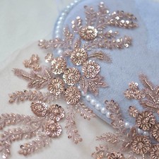 2pc Luxury Beaded Sequin