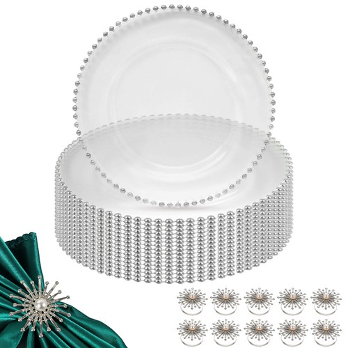 Acrylic charger plates - acrylic,