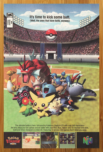 2001 pokemon stadium - 2001,
