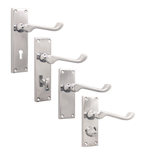 Door handles victorian scroll - handles,