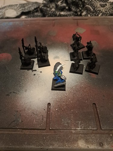 Battle for skull - skull, night