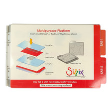 Sizzix BIGkick / Big Shot Machine Multi-Purpose Platform 8-1/2" x 6"