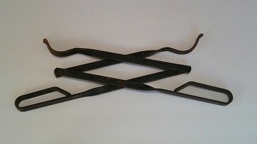 Vintage accordion style metal - vintage,