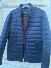 Zara Quilted Navy Jacket
