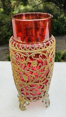 Antique victorian cranberry - antique,