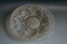 RENE LALIQUE VASES  GLASS PLATE  - CIRCA 1921