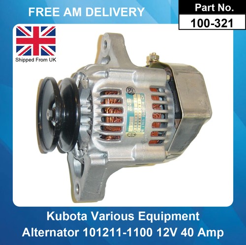 Alternator for takeuchi tb016 - alternator,