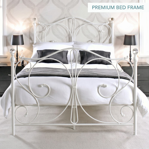 4ft6 double bed frame - double,