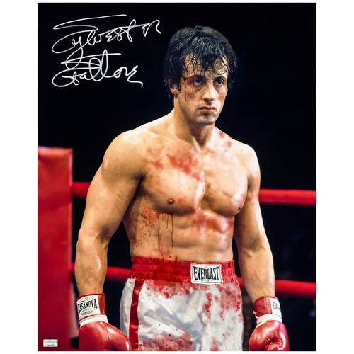 Sylvester stallone autographed - sylvester,