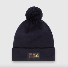 New Era Adult Red Bull Racing F1 Pom Pom Beanie / Navy / RRP £30