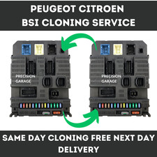 PEUGEOT CITROEN BSI BCM CLONING PROGRAMMING SERVICE