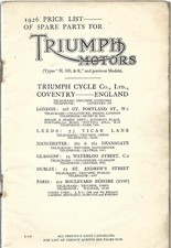 triumph project 1926  h sd r