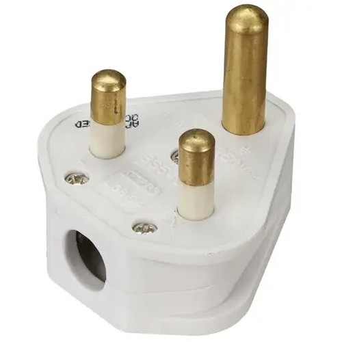 Amp round pin plug - amp,