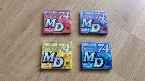 Maxell mini disc minutes - disc, 74