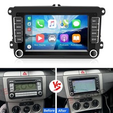 7" Car Stereo Radio Carplay for VW Polo Golf 5 6 Passat Caddy T5 Tiguan GPS Navi